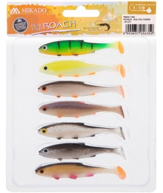 sklep kaper MIKADO PRZYNĘTA Real fish 7cm Mix 7 sztuk