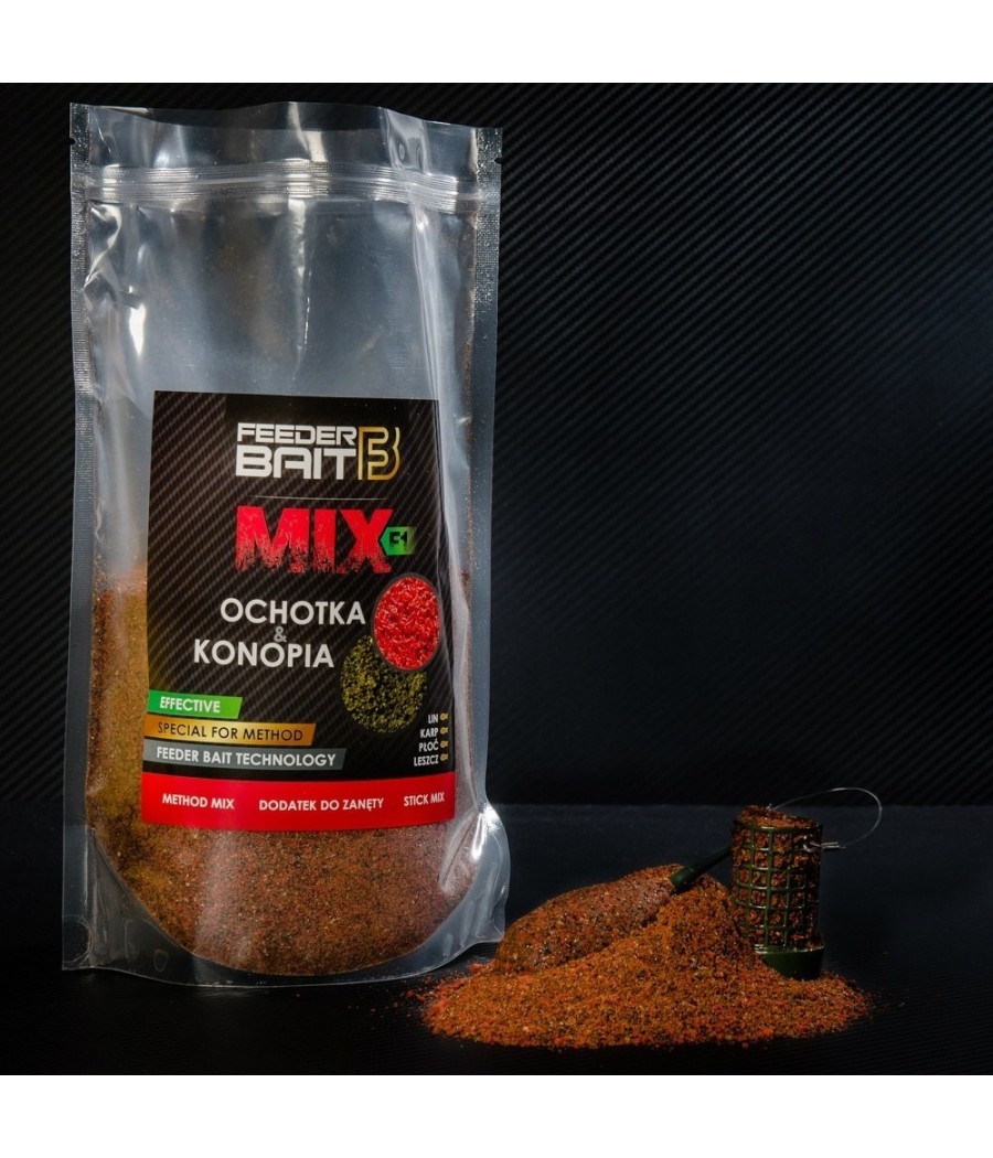 kaper sklep Feeder Bait MIX F1 Ochotka Konopia Method Mix 800g